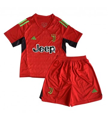 Maillot de foot Juventus Gardien de but Troisième enfant 2023-24 Manches Courte (+ pantalon court)